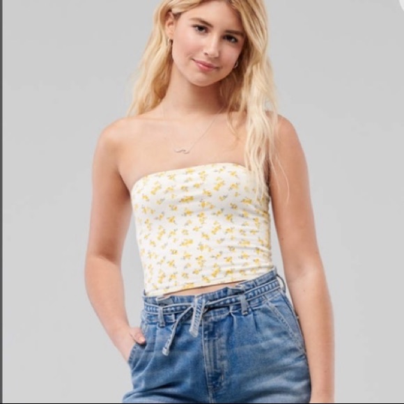 Hollister Must Have Reversible TUBE TOP - Picture 1 of 7